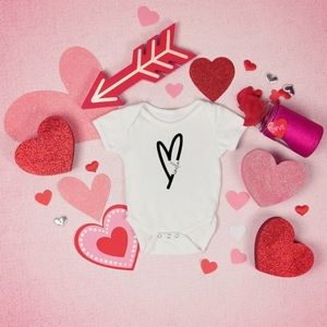 Personalized Valentine's Day Onesie